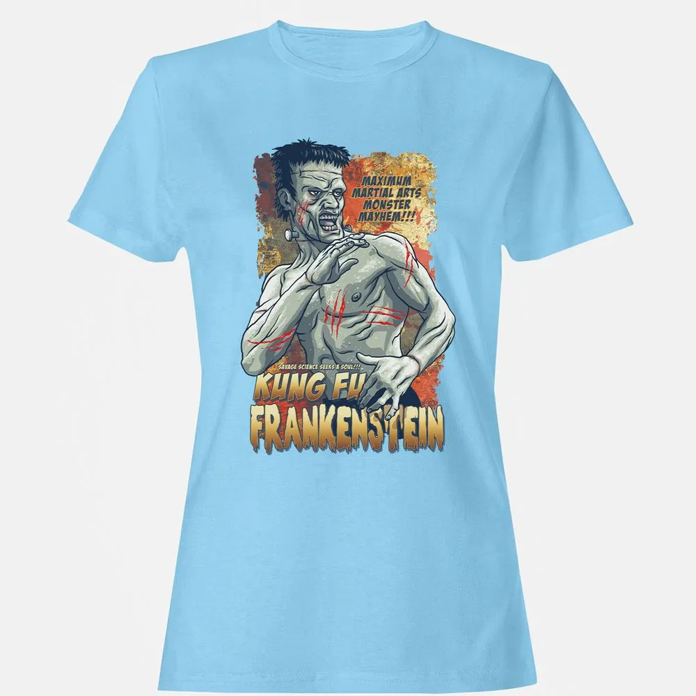 Women's T-Shirt - JZXGYVZN - Light Blue - 8