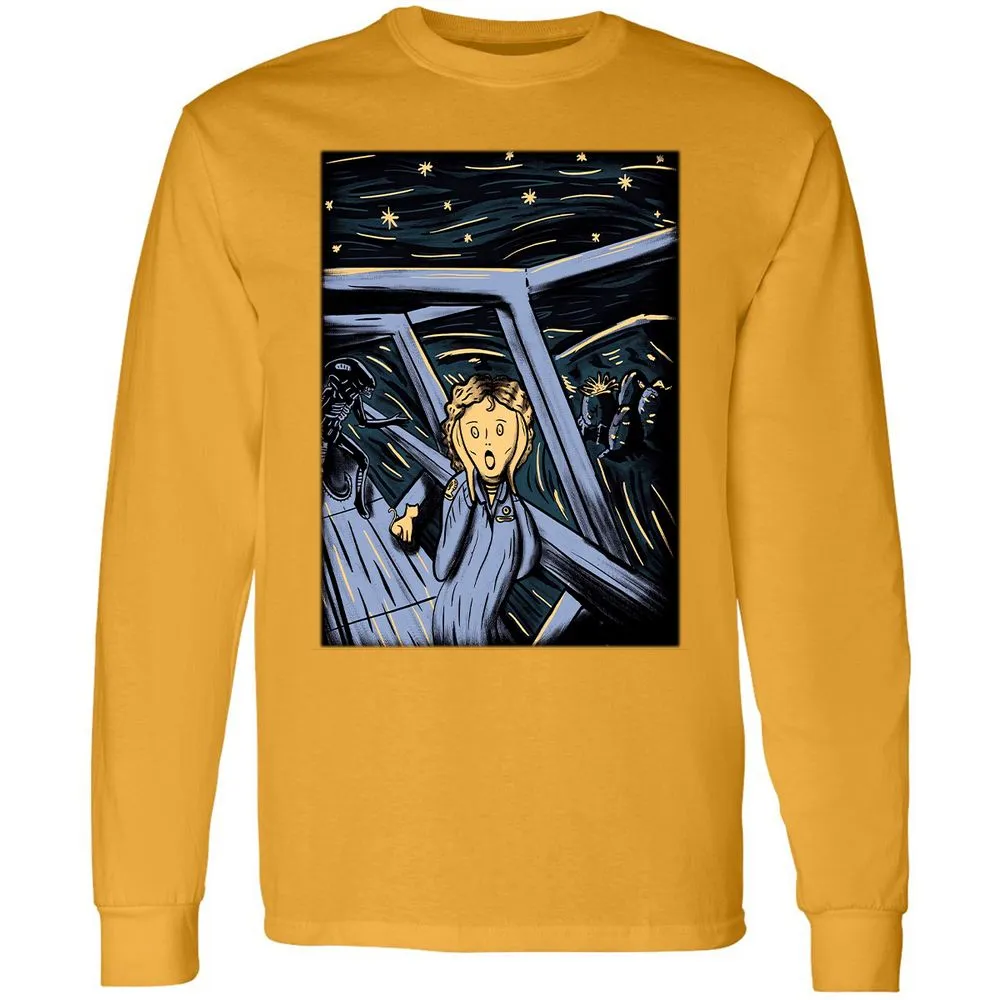 Long Sleeve T-Shirt - XPWA39ZW - Gold - 9