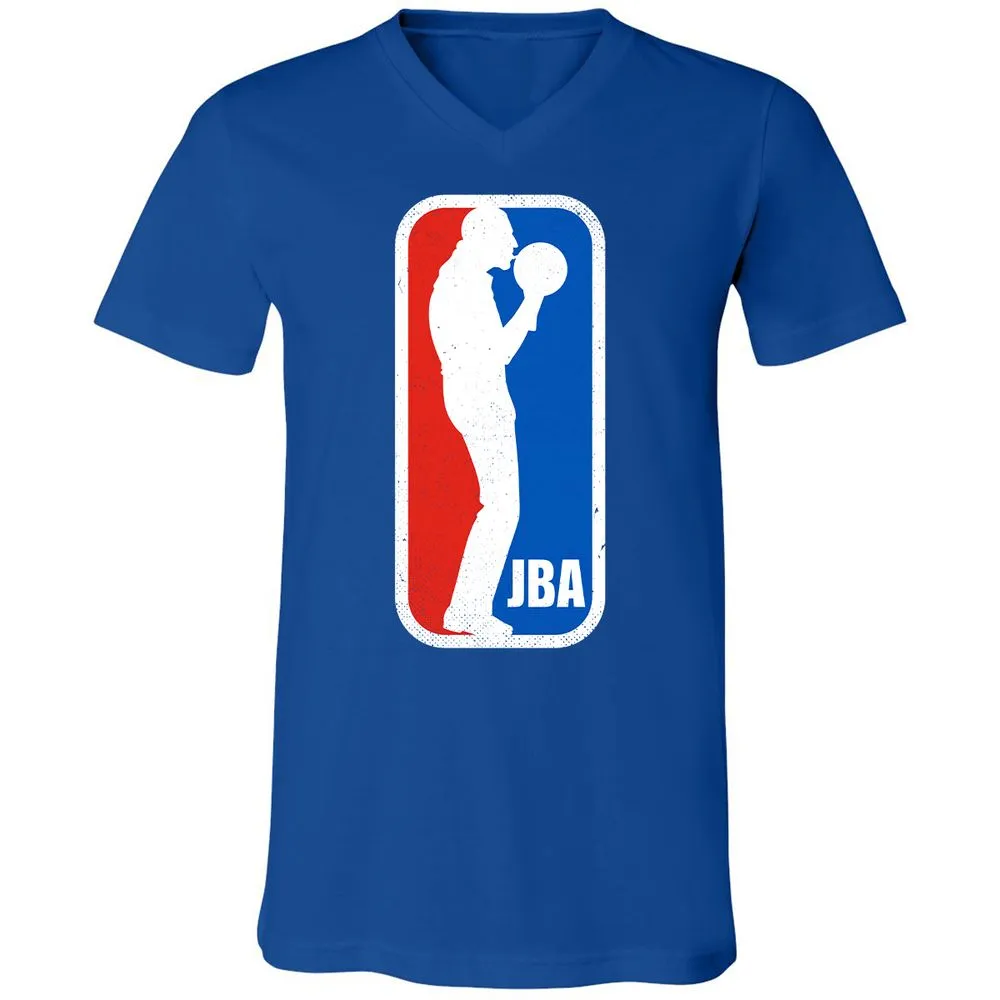 Unisex V-Neck T-Shirt - W4JCQDB2 - True Royal - 4
