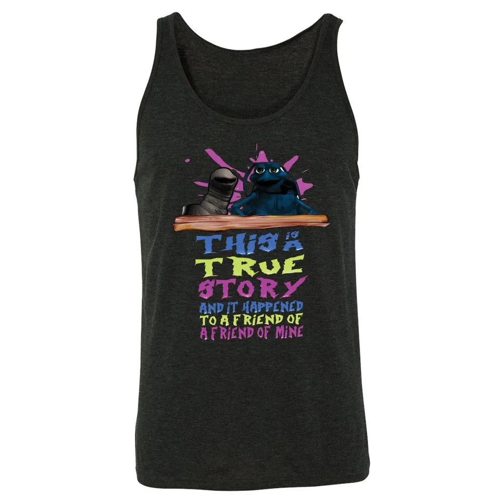Unisex Jersey Tank - 6Q5248AN - Charcoal Black Triblend - 5