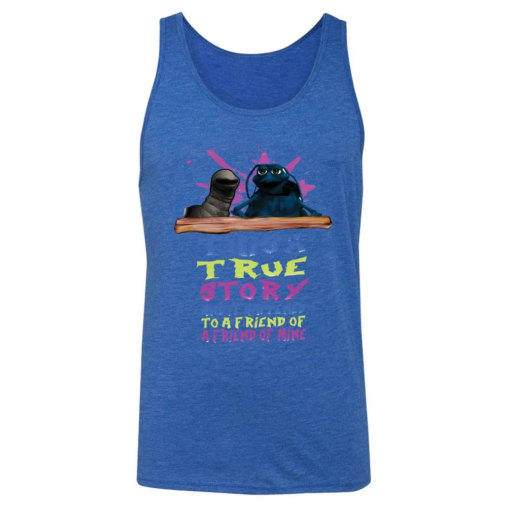 Unisex Jersey Tank - 6Q5248AN - True Royal Triblend - 12