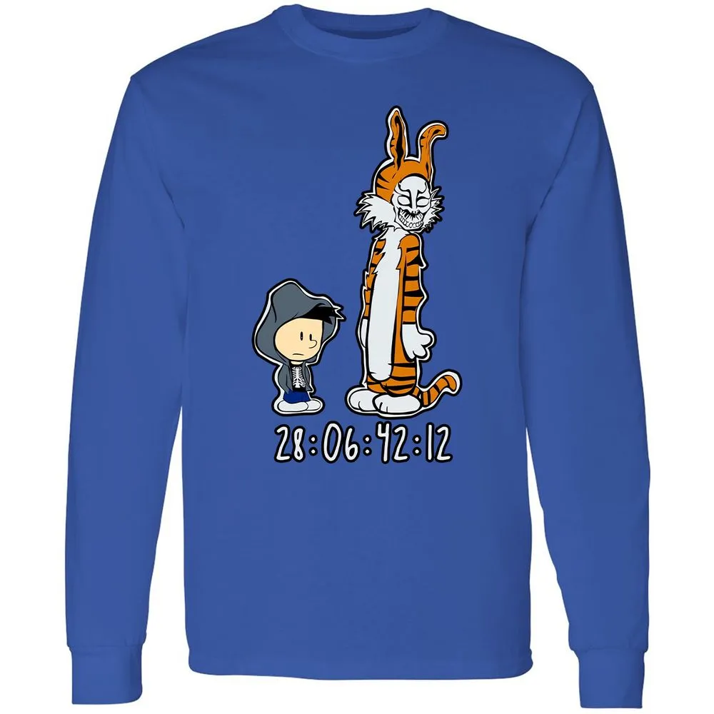 Long Sleeve T-Shirt - 8ZAAZXC2 - Royal - 4