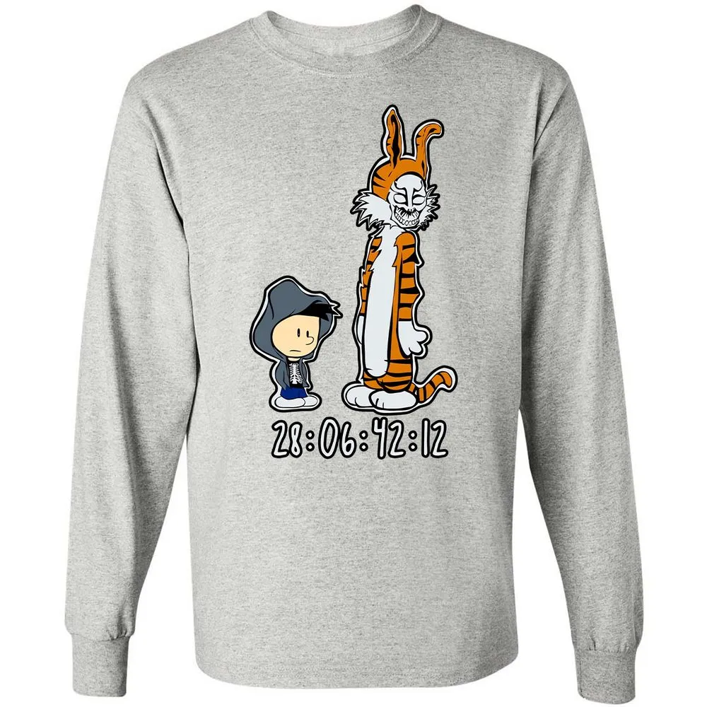 Long Sleeve T-Shirt - 8ZAAZXC2 - Ash - 5