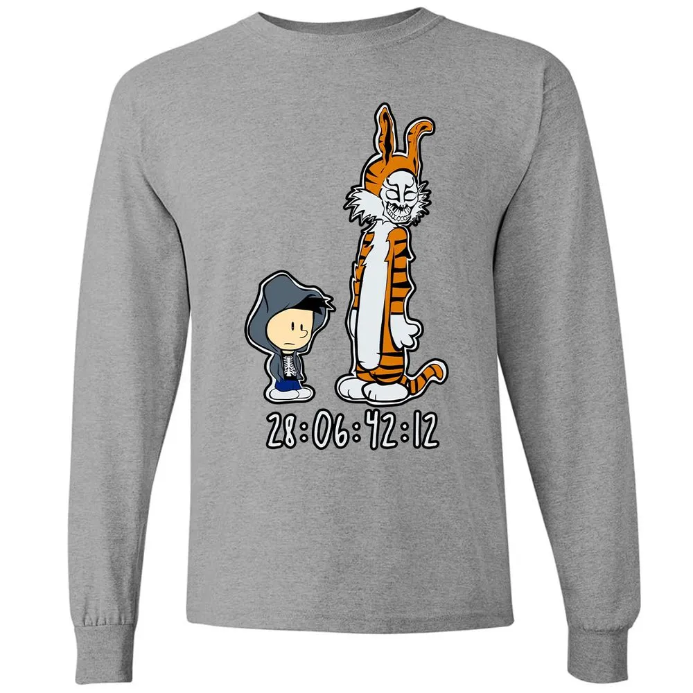 Long Sleeve T-Shirt - 8ZAAZXC2 - Graphite Heather - 6