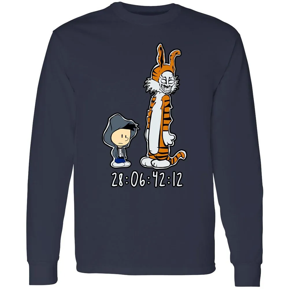 Long Sleeve T-Shirt - 8ZAAZXC2 - Navy - 12