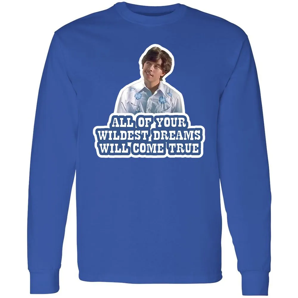 Long Sleeve T-Shirt - 3ZKD3MXL - Royal - 4