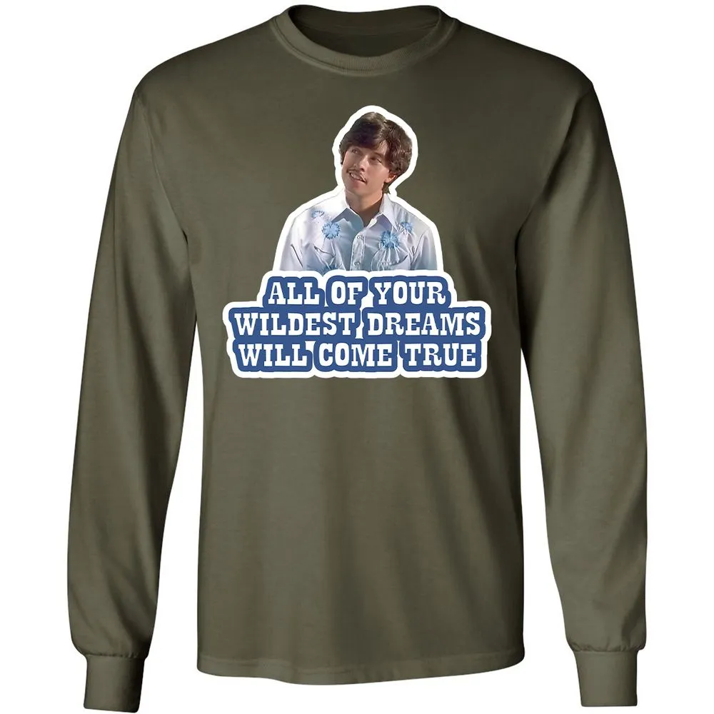 Long Sleeve T-Shirt - 3ZKD3MXL - Military Green - 7