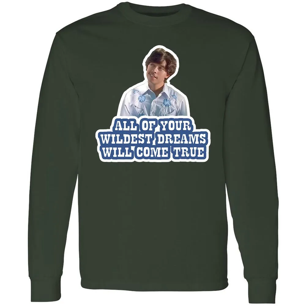 Long Sleeve T-Shirt - 3ZKD3MXL - Forest Green - 8
