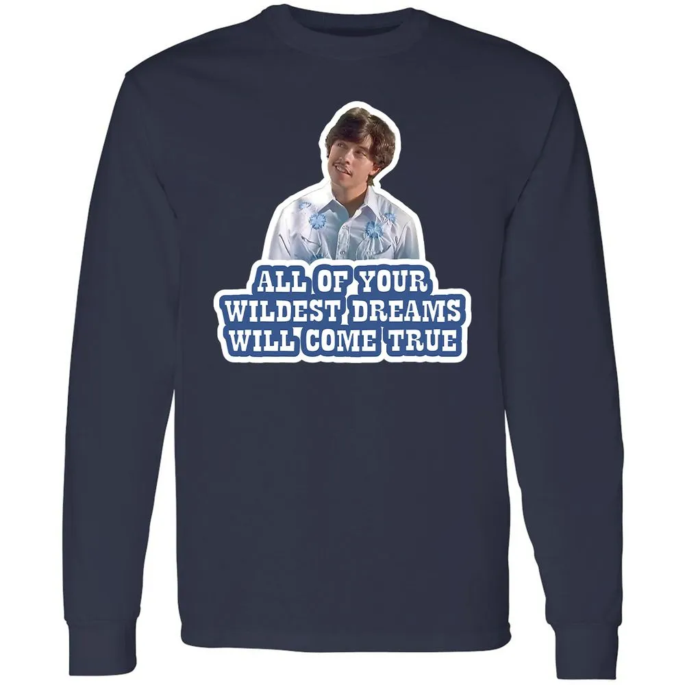 Long Sleeve T-Shirt - 3ZKD3MXL - Navy - 12