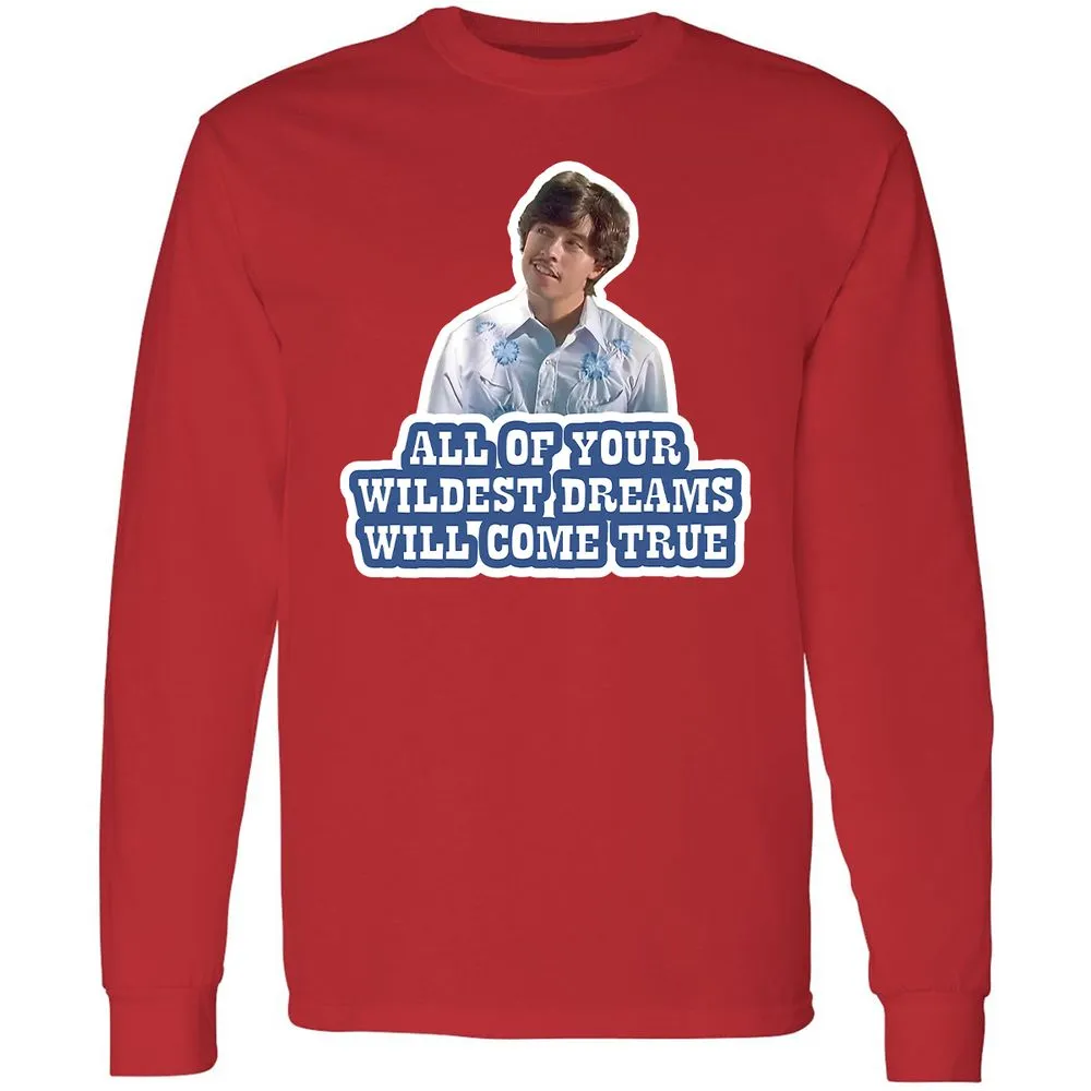 Long Sleeve T-Shirt - 3ZKD3MXL - Red - 14