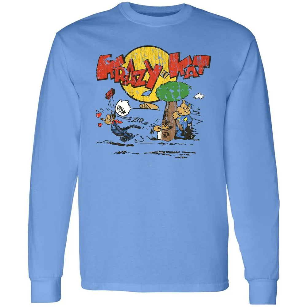 Long Sleeve T-Shirt - 5URQNGDR - Carolina Blue - 2