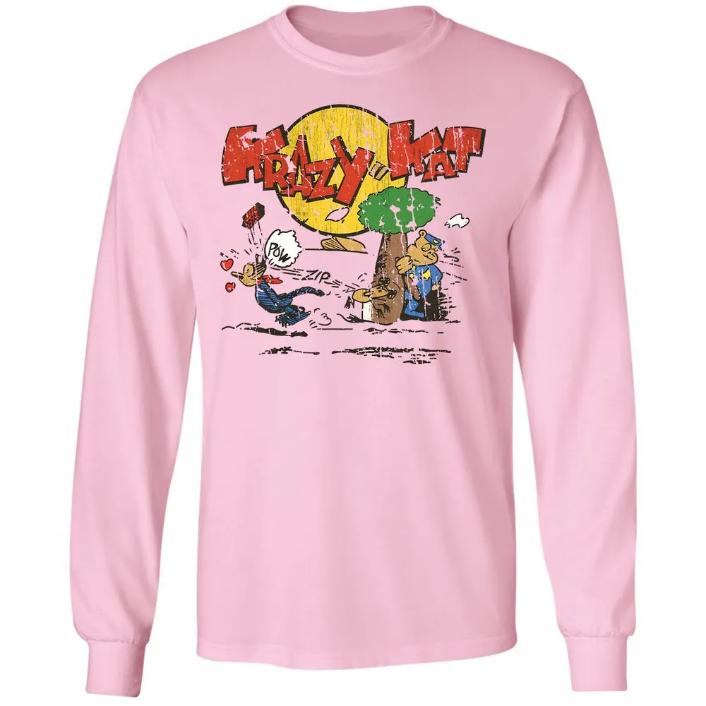 Long Sleeve T-Shirt - 5URQNGDR - Light Pink - 3