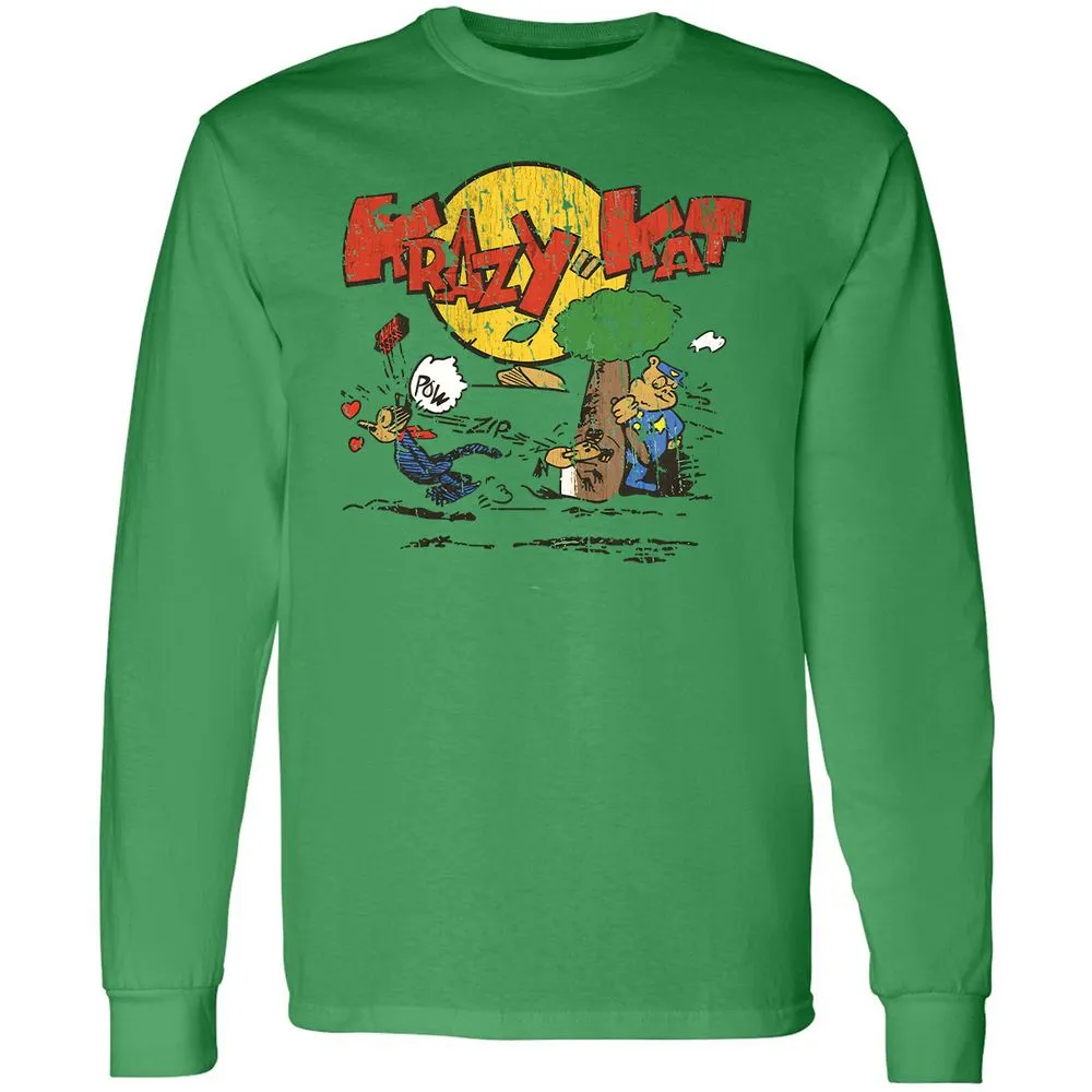 Long Sleeve T-Shirt - 5URQNGDR - Irish Green - 10