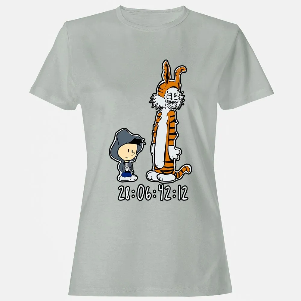 Women's T-Shirt - 46XUCS86 - Ash - 2