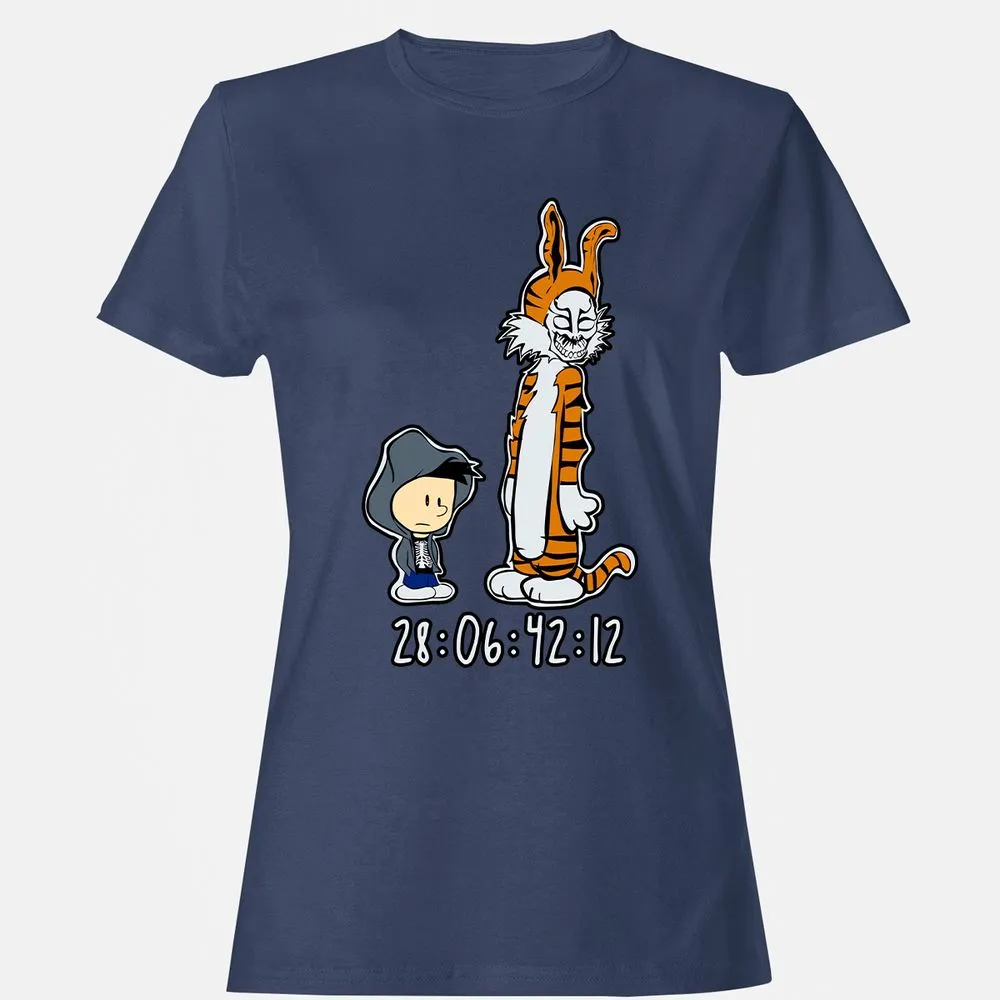 Women's T-Shirt - 46XUCS86 - Navy - 10