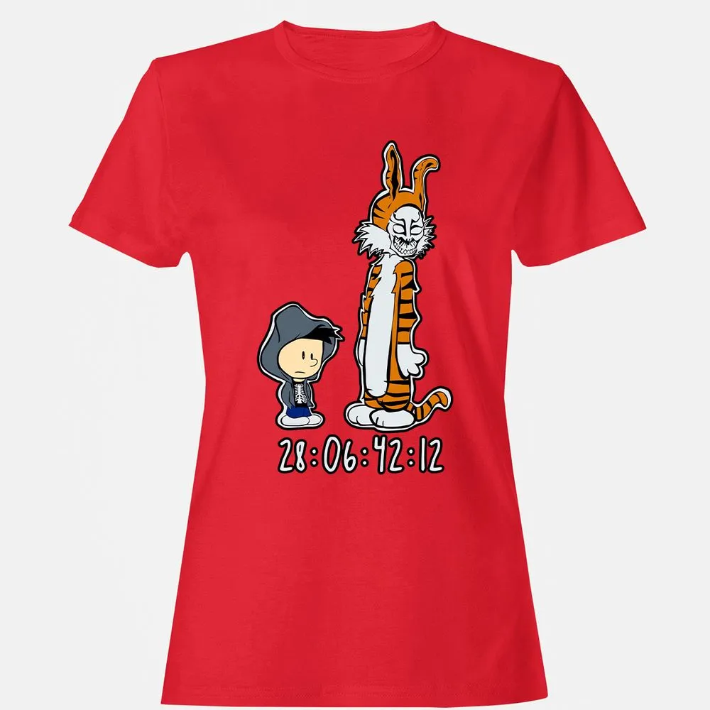 Women's T-Shirt - 46XUCS86 - Red - 13