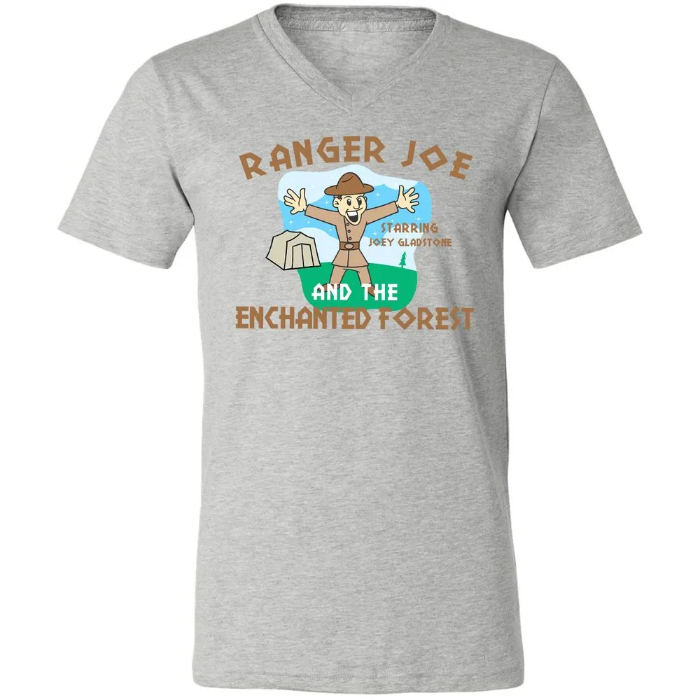 Unisex V-Neck T-Shirt - 2WXWT9WG - Athletic Heather - 7