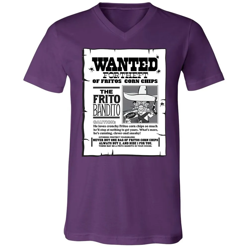 Unisex V-Neck T-Shirt - YWNJ11T5 - Team Purple - 2