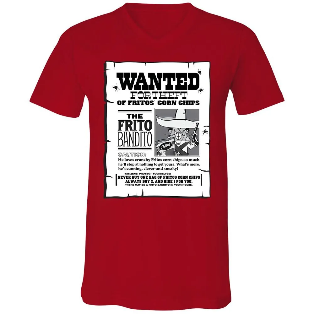 Unisex V-Neck T-Shirt - YWNJ11T5 - Red - 3