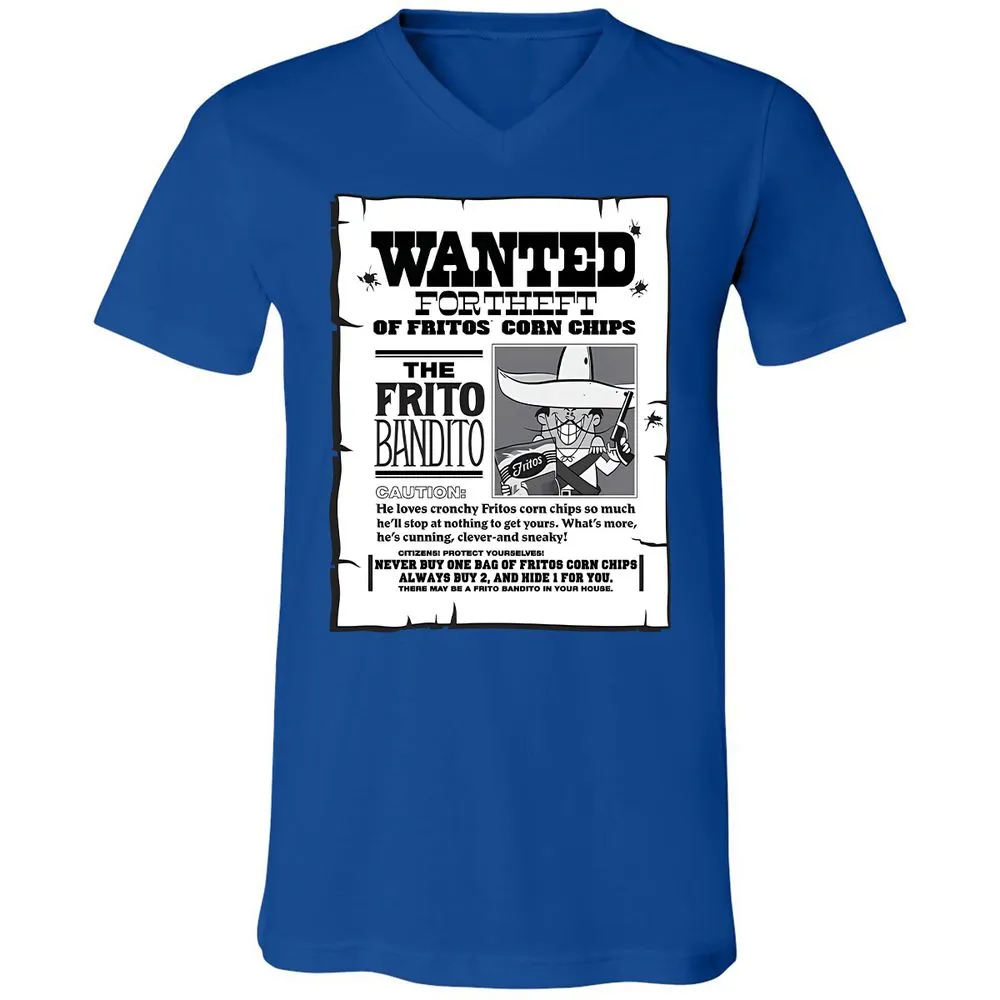 Unisex V-Neck T-Shirt - YWNJ11T5 - True Royal - 4