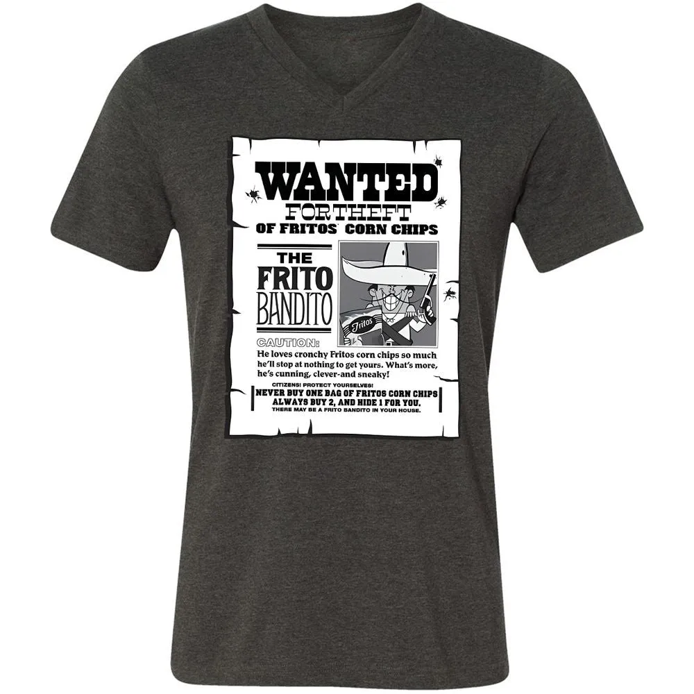 Unisex V-Neck T-Shirt - YWNJ11T5 - Dark Grey Heather - 8