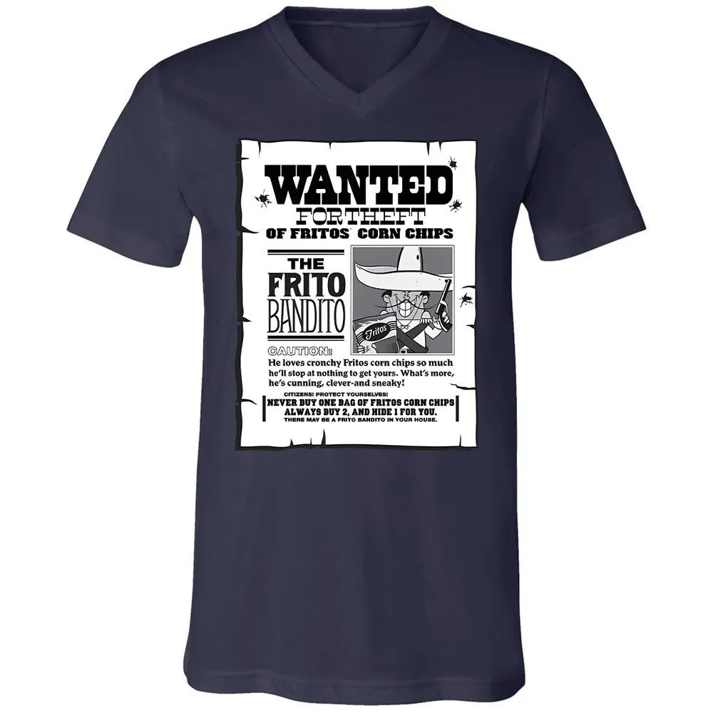 Unisex V-Neck T-Shirt - YWNJ11T5 - Navy - 9