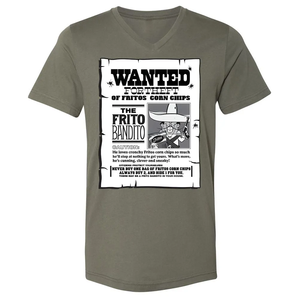 Unisex V-Neck T-Shirt - YWNJ11T5 - Military Green - 10