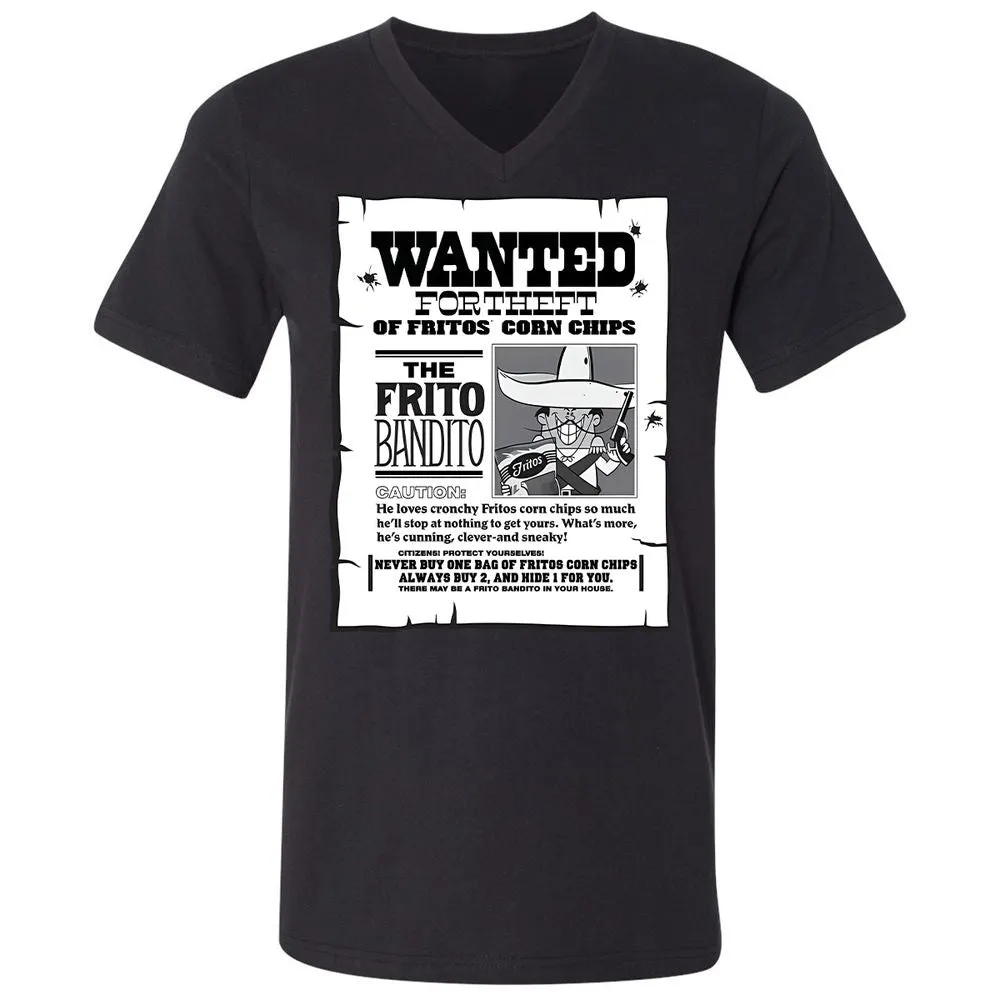 Unisex V-Neck T-Shirt - YWNJ11T5 - Black - 16