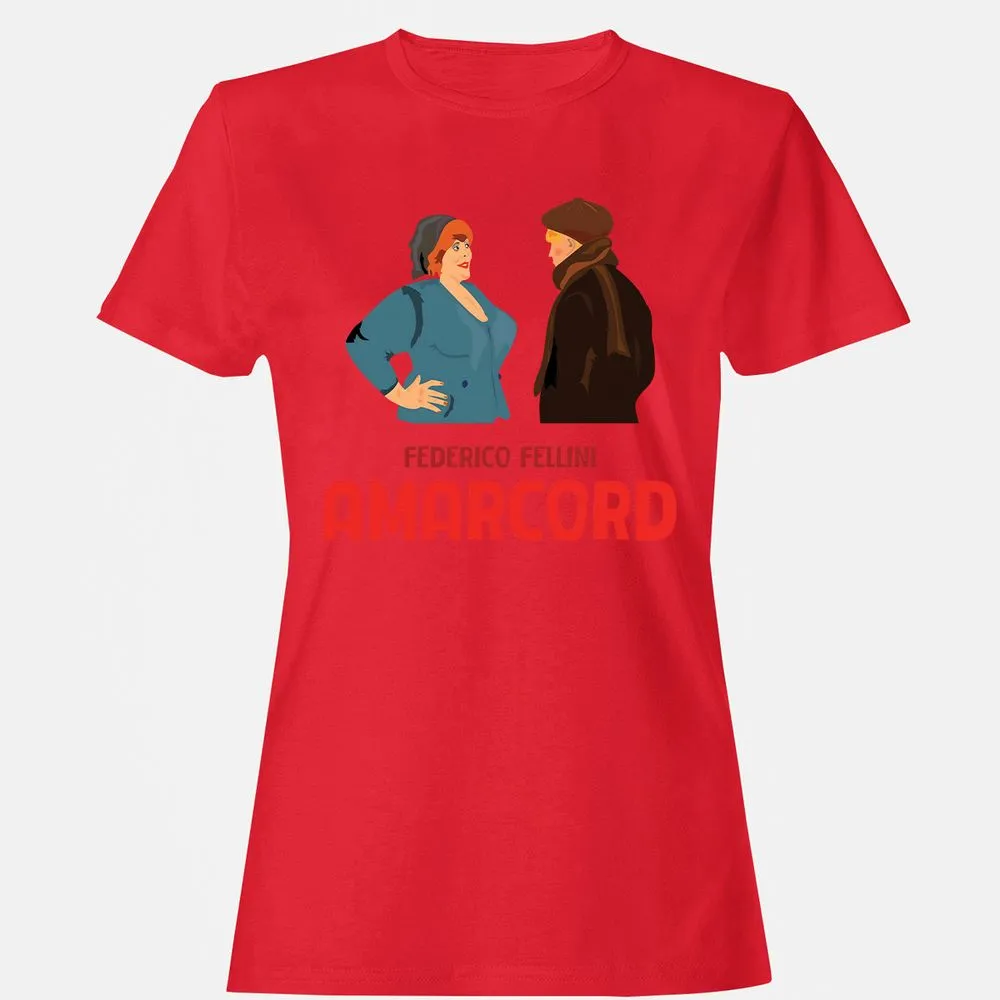 Women's T-Shirt - 3QQ1SNUP - Red - 13