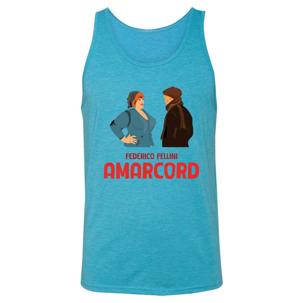 Unisex Jersey Tank - E6VSDY52 - Aqua Triblend - 3