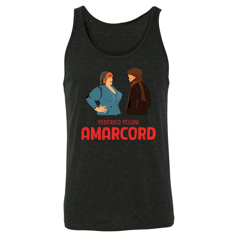 Unisex Jersey Tank - E6VSDY52 - Charcoal Black Triblend - 5