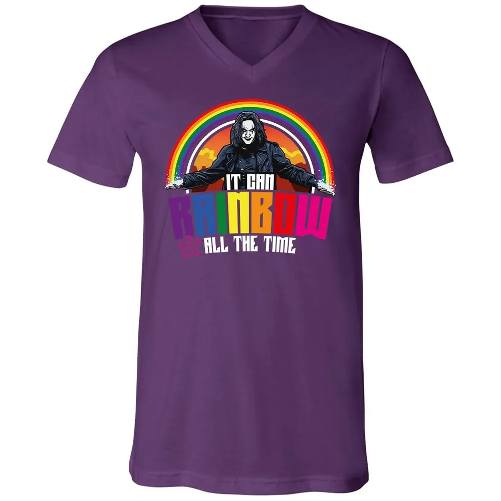 Unisex V-Neck T-Shirt - SPNV65ZJ - Team Purple - 9