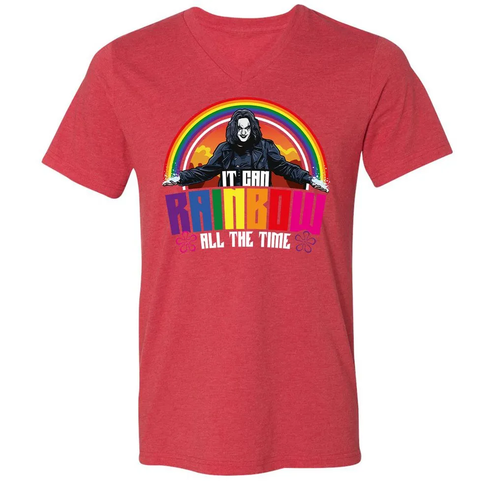 Unisex V-Neck T-Shirt - SPNV65ZJ - Heather Red - 16