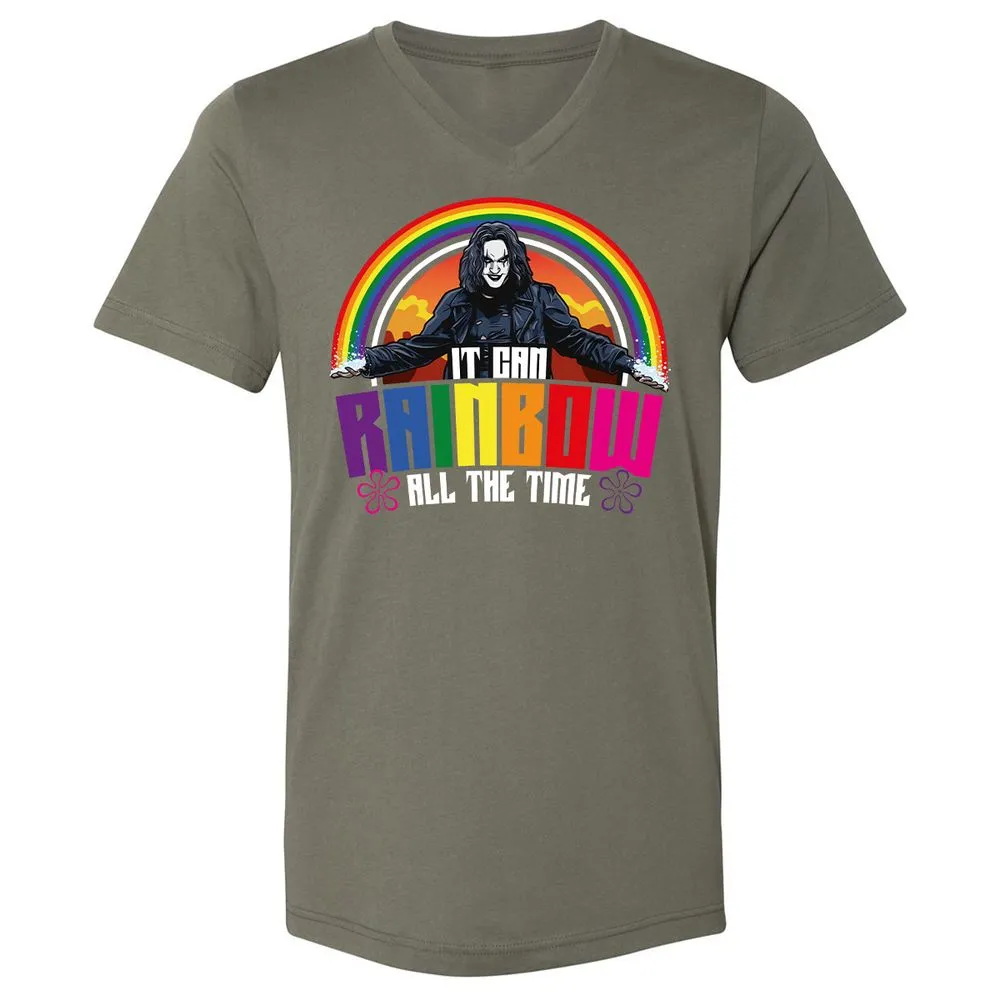 Unisex V-Neck T-Shirt - SPNV65ZJ - Military Green - 10