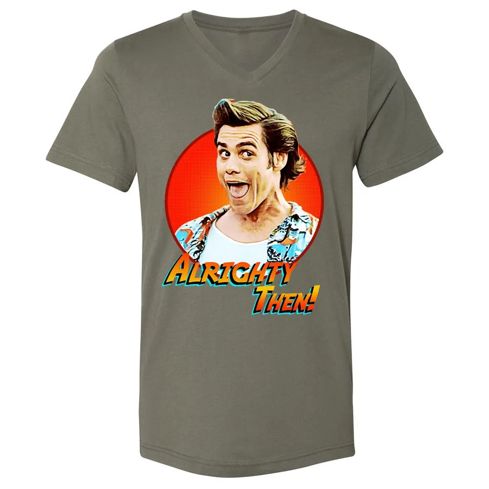Unisex V-Neck T-Shirt - FW4C798Y - Military Green - 10