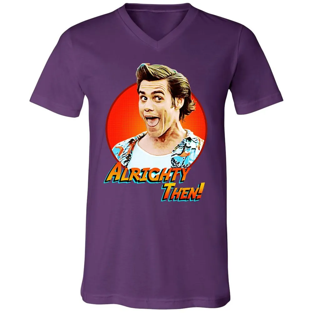 Unisex V-Neck T-Shirt - FW4C798Y - Team Purple - 9
