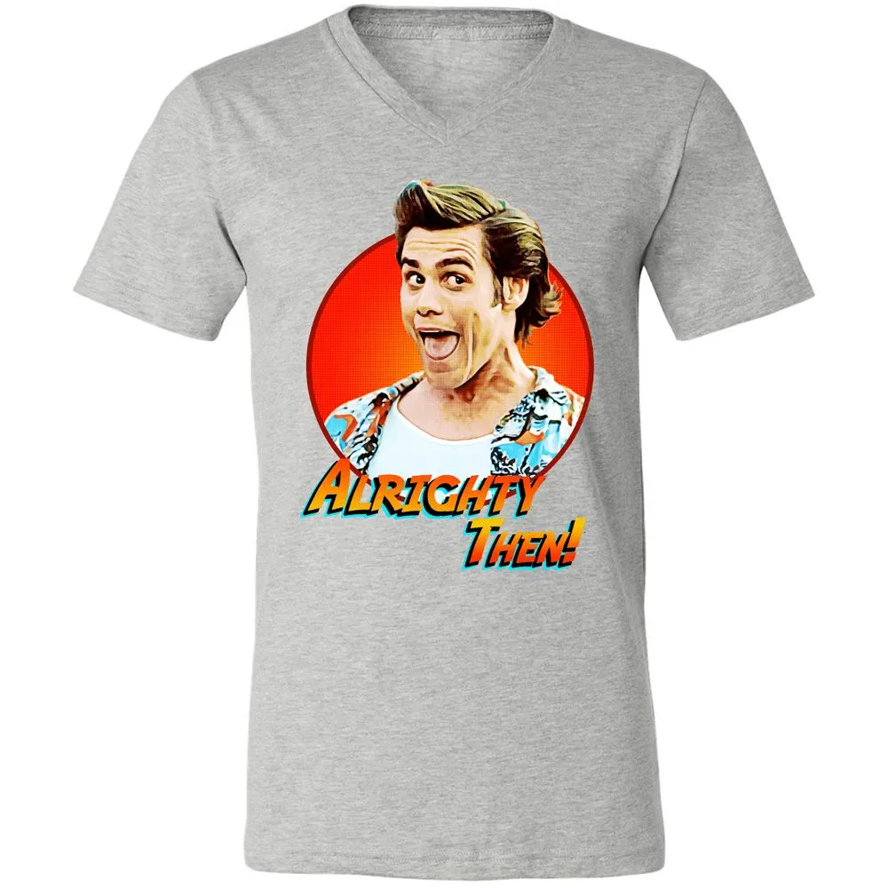 Unisex V-Neck T-Shirt - FW4C798Y - Athletic Heather - 7