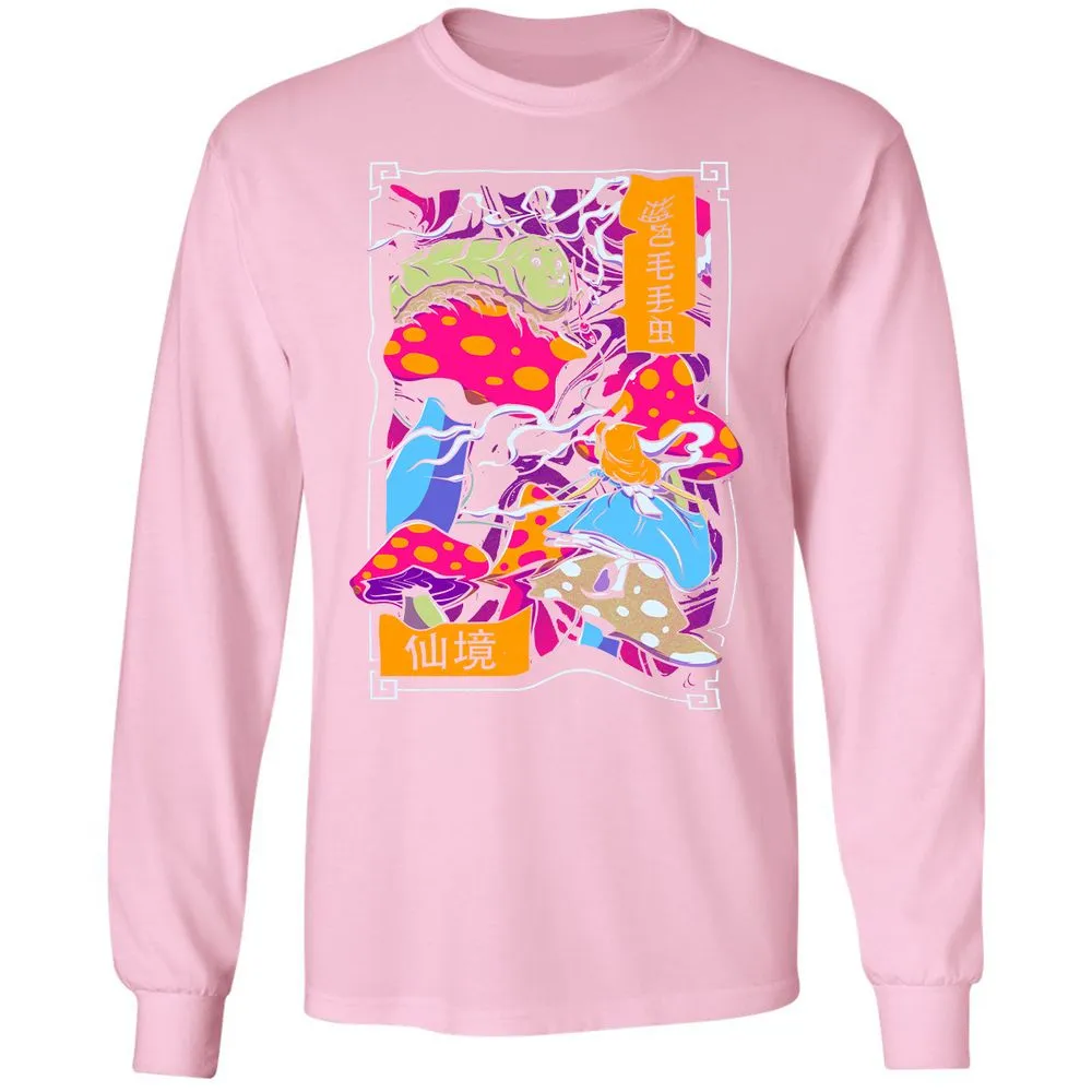 Long Sleeve T-Shirt - 1KL7CRSR - Light Pink - 3