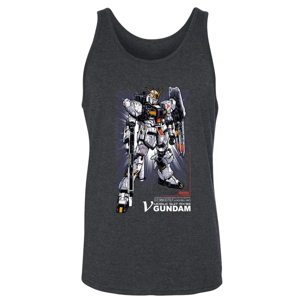 Unisex Jersey Tank - ADGZDCJ3 - Dark Grey Heather - 6