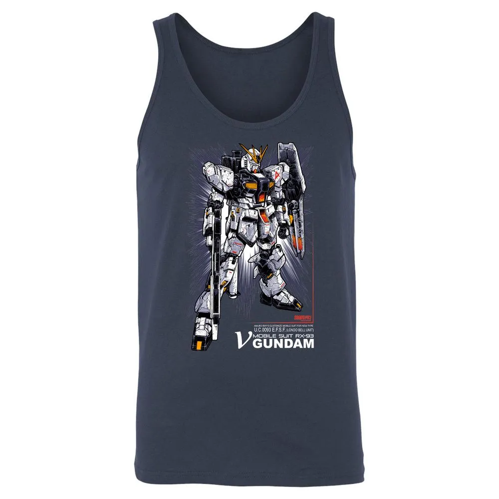 Unisex Jersey Tank - ADGZDCJ3 - Navy - 2