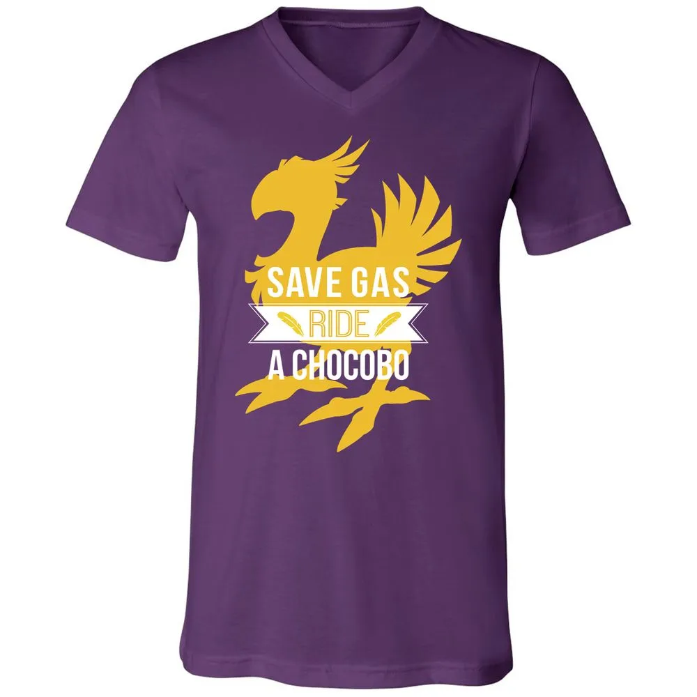 Unisex V-Neck T-Shirt - 7GPKDMGA - Team Purple - 9