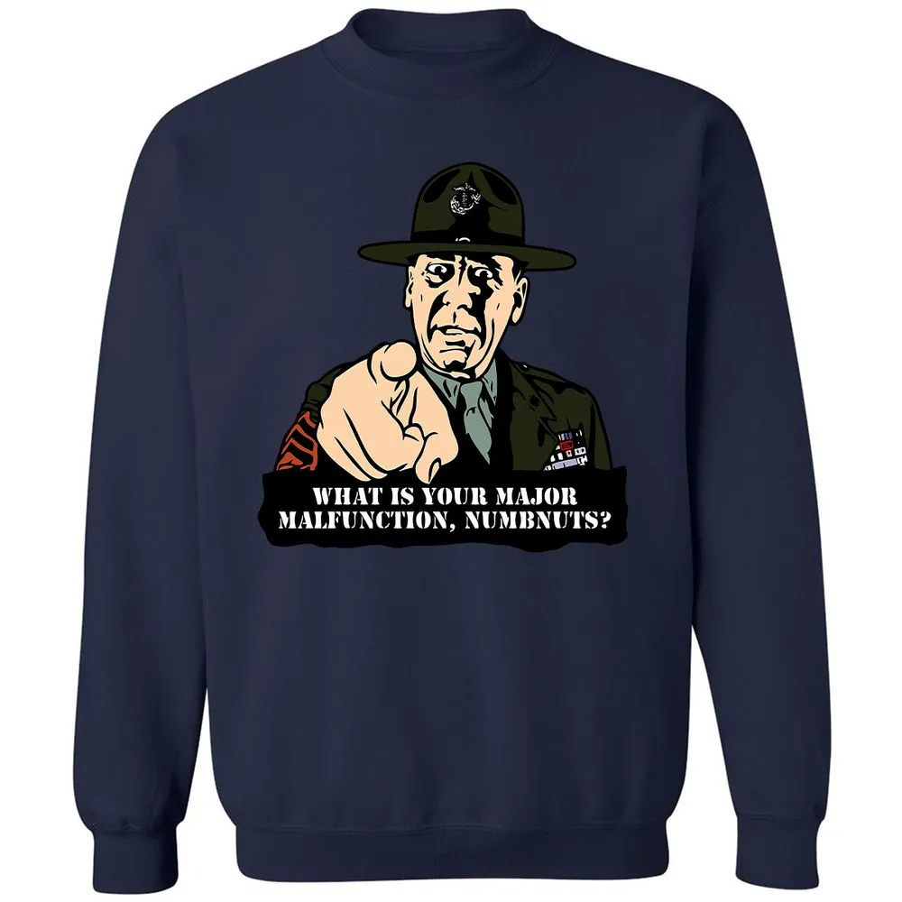 Classic Unisex Sweatshirt - Z1BPQTZC - Navy - 8