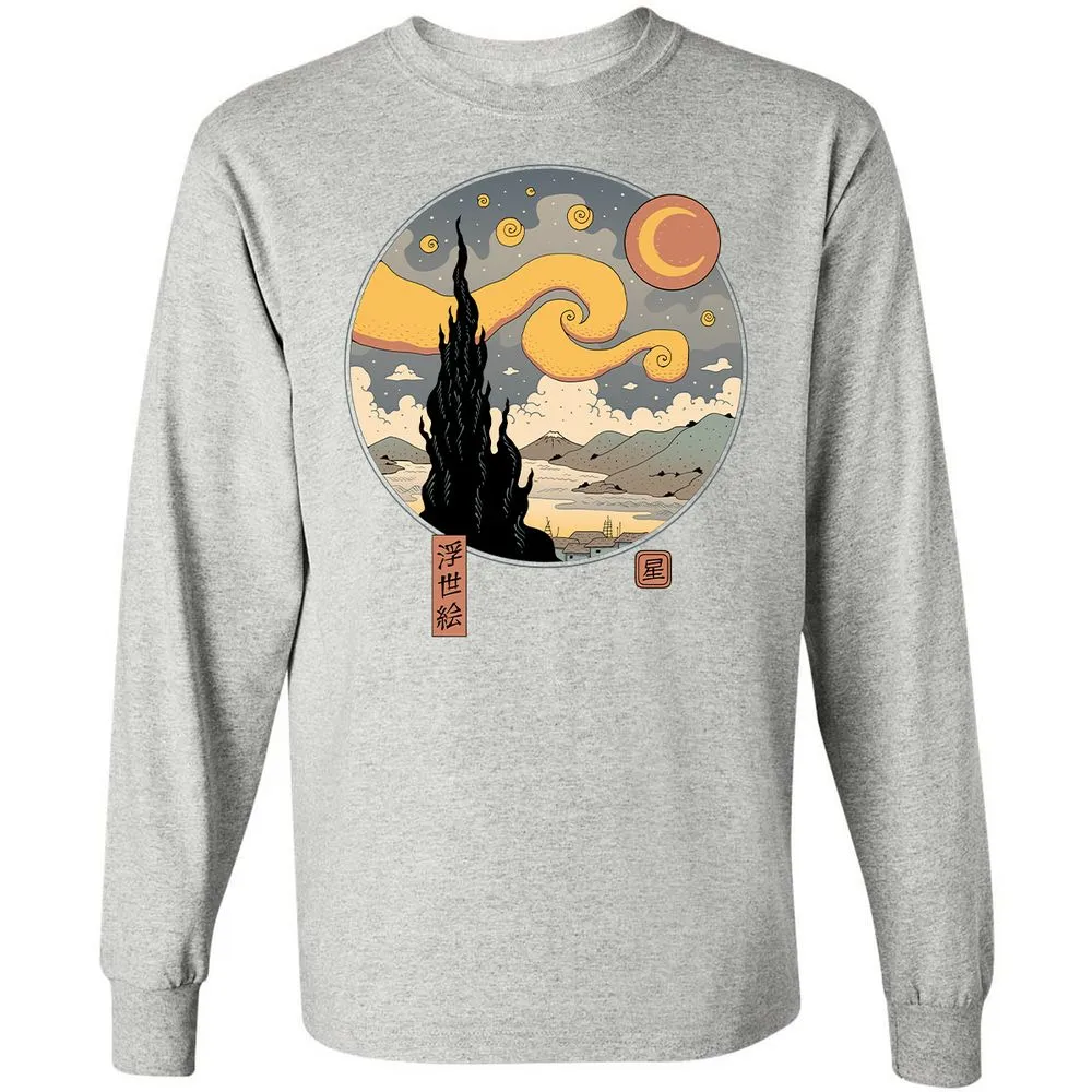 Long Sleeve T-Shirt - 8KM2BNY2 - Ash - 7