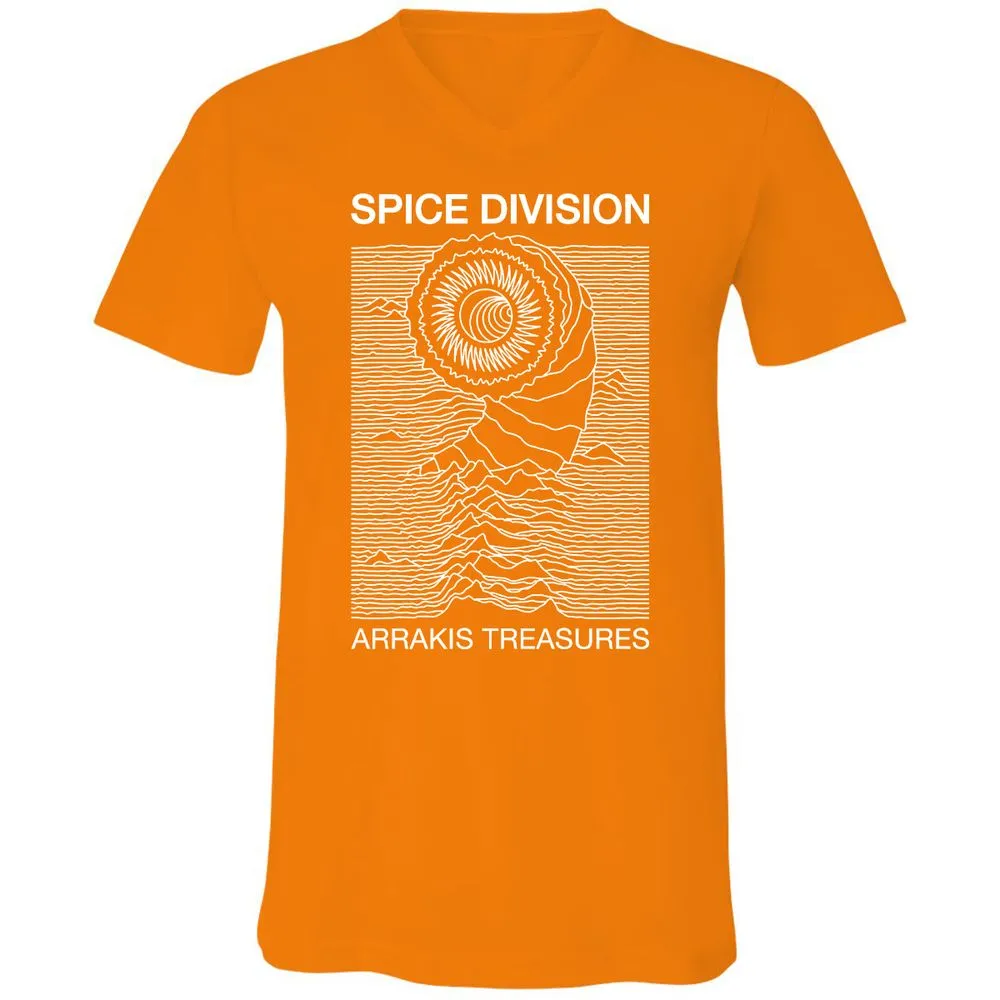 Unisex V-Neck T-Shirt - FXX3377Z - Orange - 11