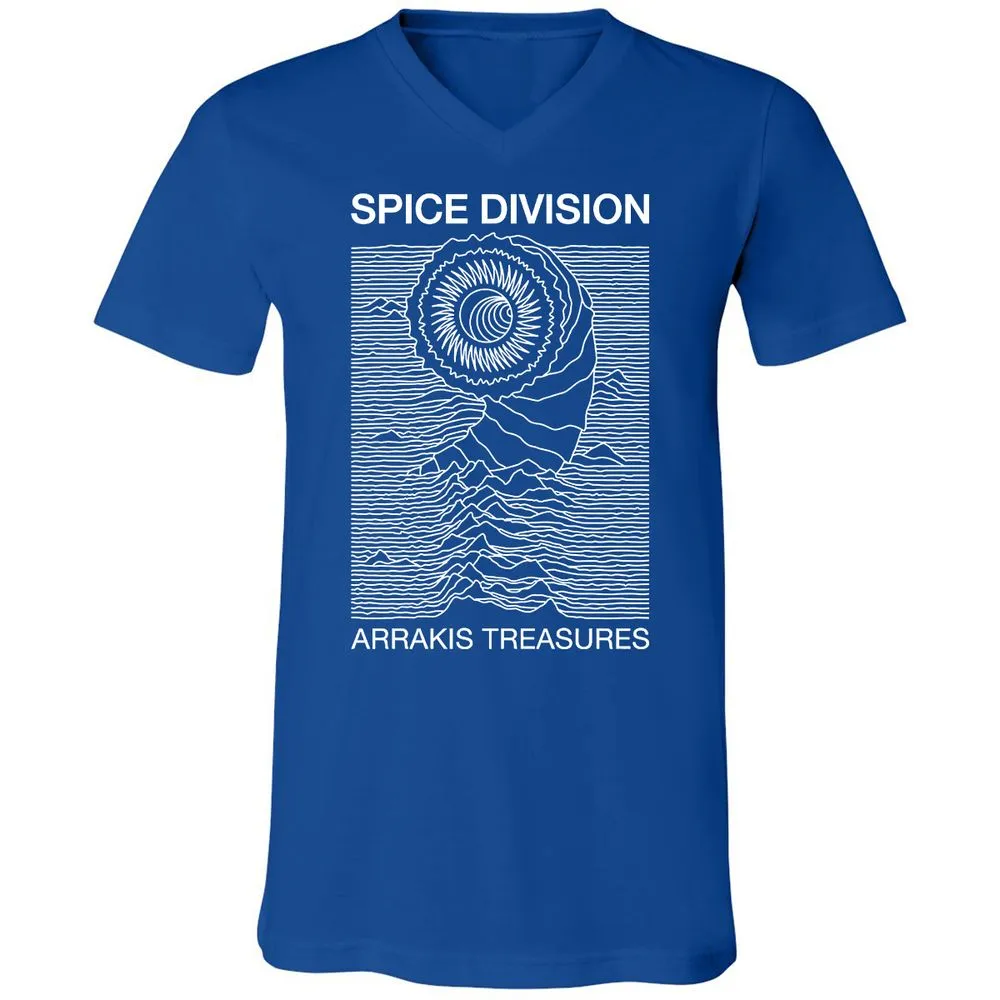 Unisex V-Neck T-Shirt - FXX3377Z - True Royal - 4