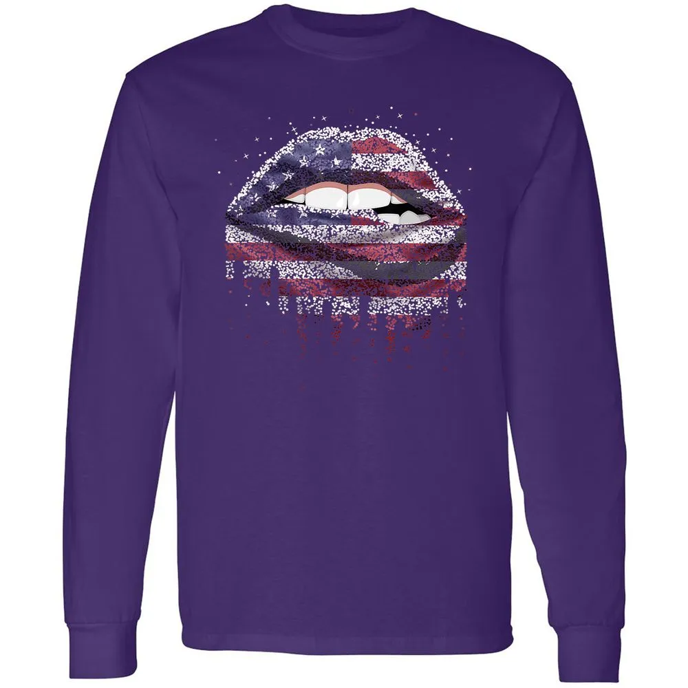 Long Sleeve T-Shirt - A9MV8TGL - Purple - 13