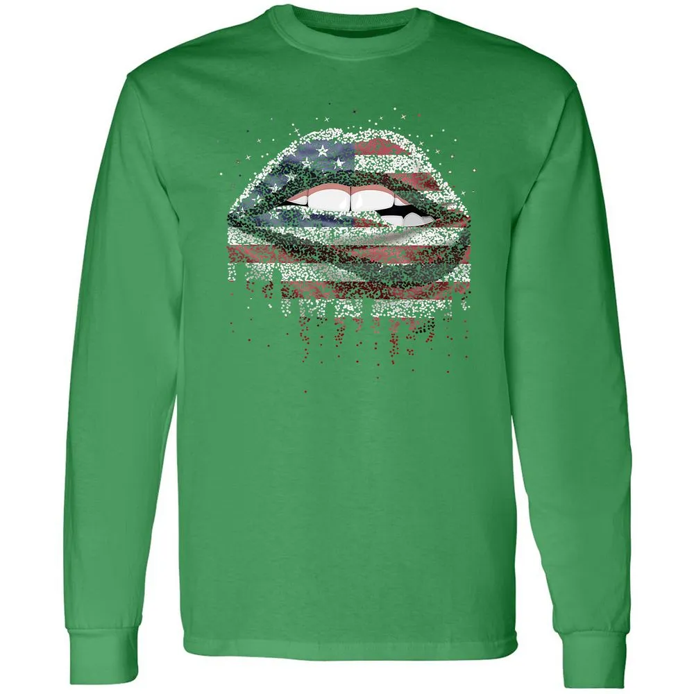 Long Sleeve T-Shirt - A9MV8TGL - Irish Green - 10