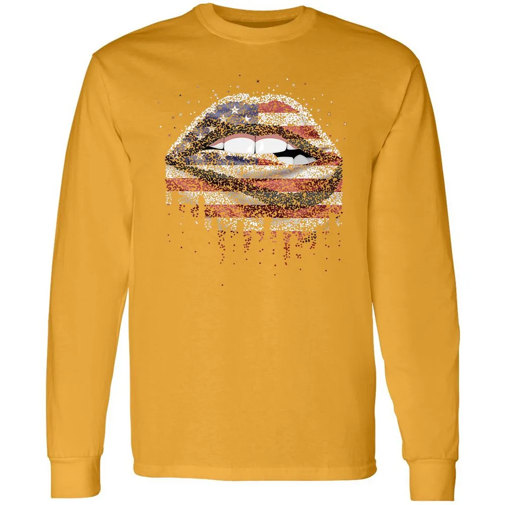 Long Sleeve T-Shirt - A9MV8TGL - Gold - 9