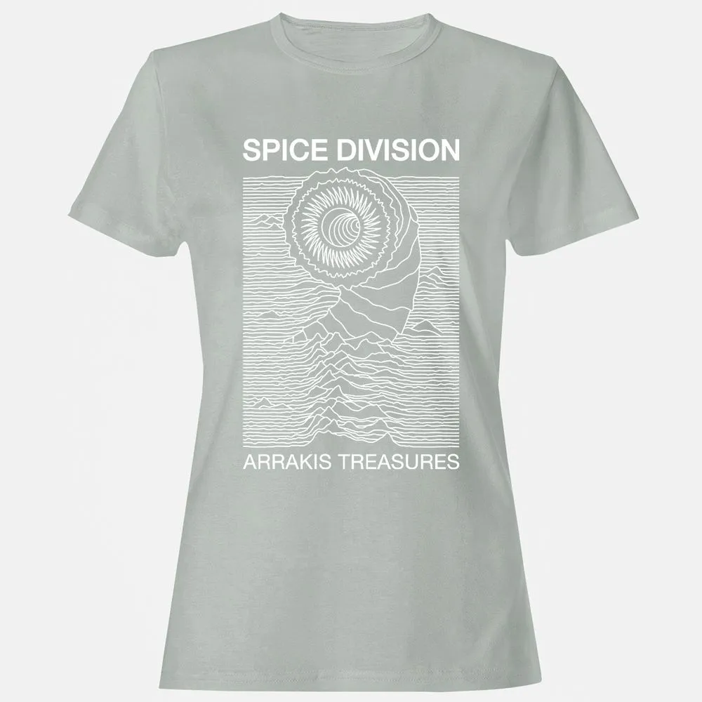 Women's T-Shirt - 77E2U86X - Ash - 2