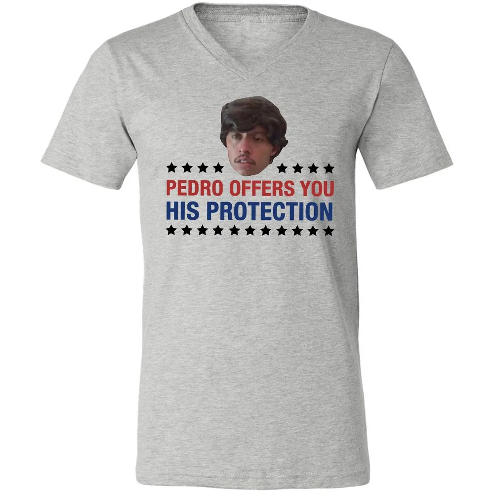 Unisex V-Neck T-Shirt - ABD3UGYG - Athletic Heather - 7